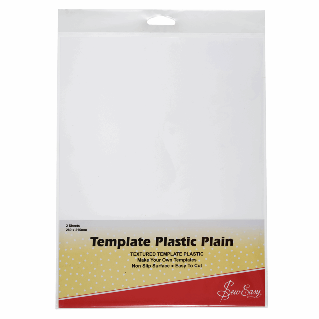 Template Plastic Plain Pincushion Pantiles