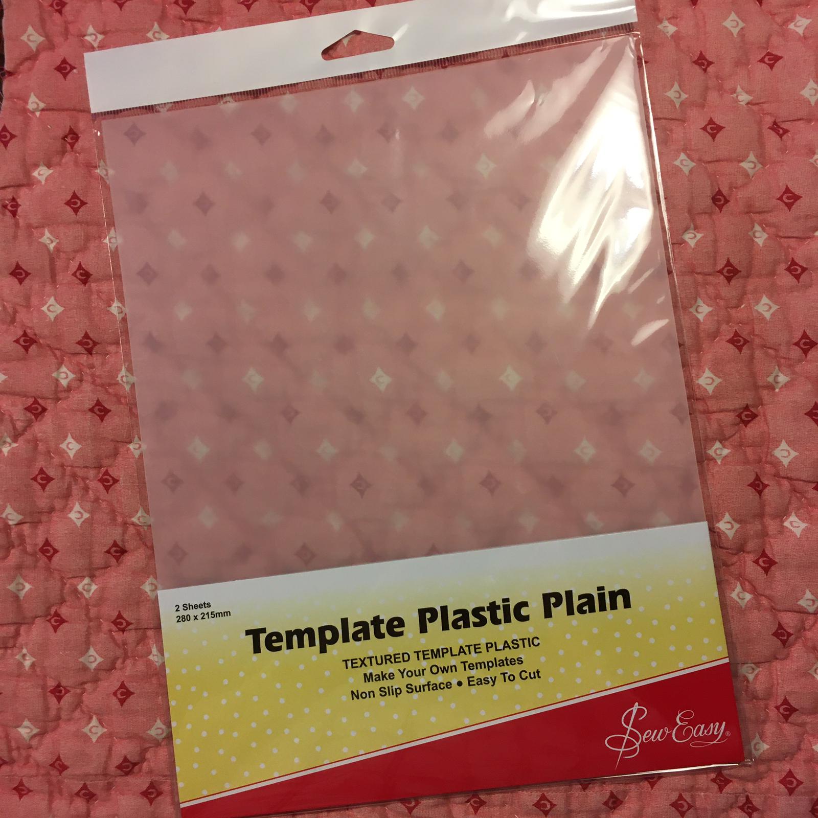 Template Plastic Plain Pincushion Pantiles