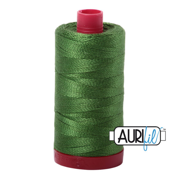 12wt Thread Dark Grass Green 5018 Pincushion Pantiles