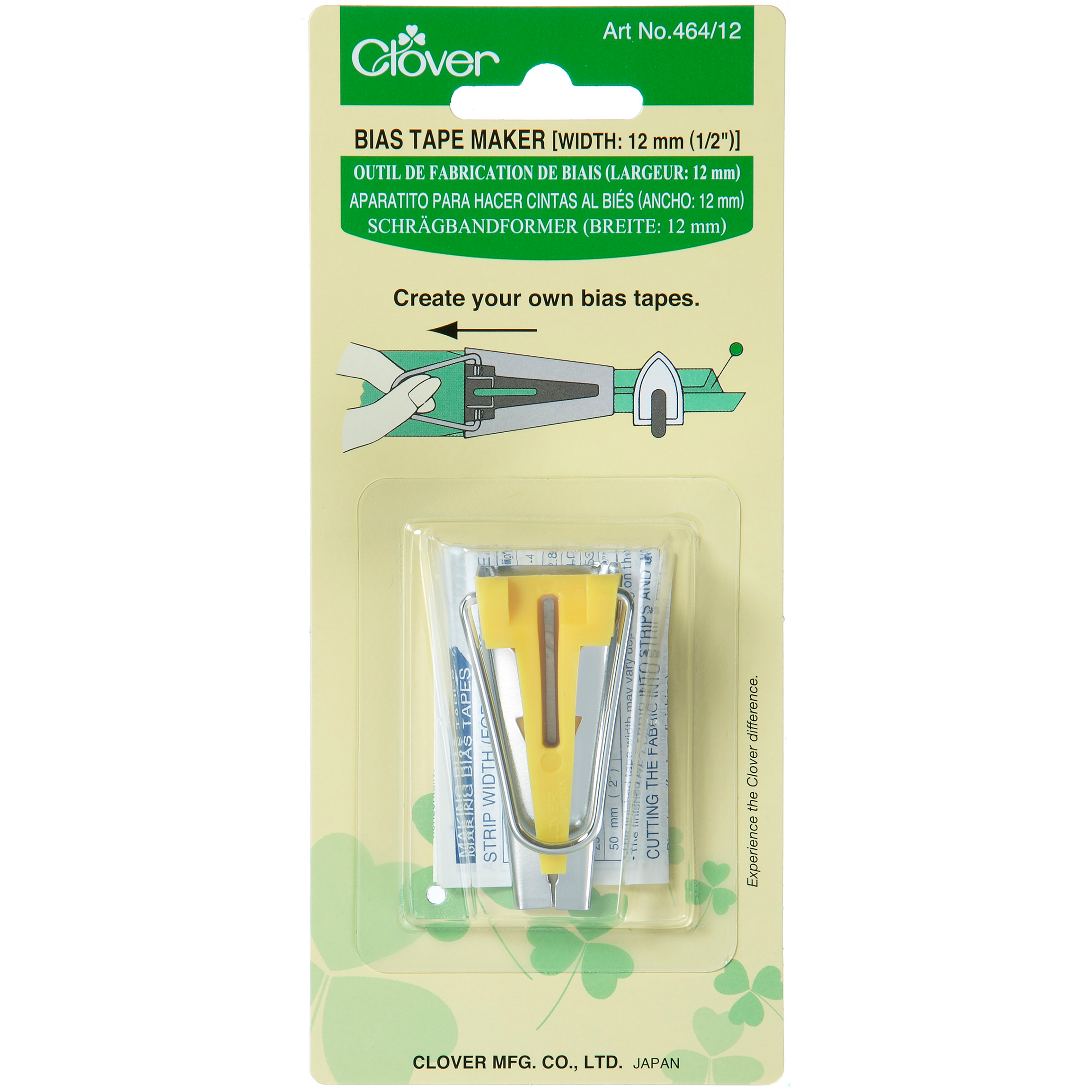 1/2 inch Bias Tape Maker Pincushion Pantiles