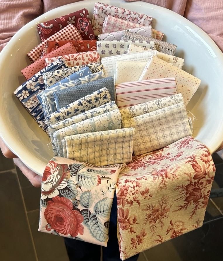 Quiltmania Mystery Quilt 2024 First Instalment Pincushion Pantiles